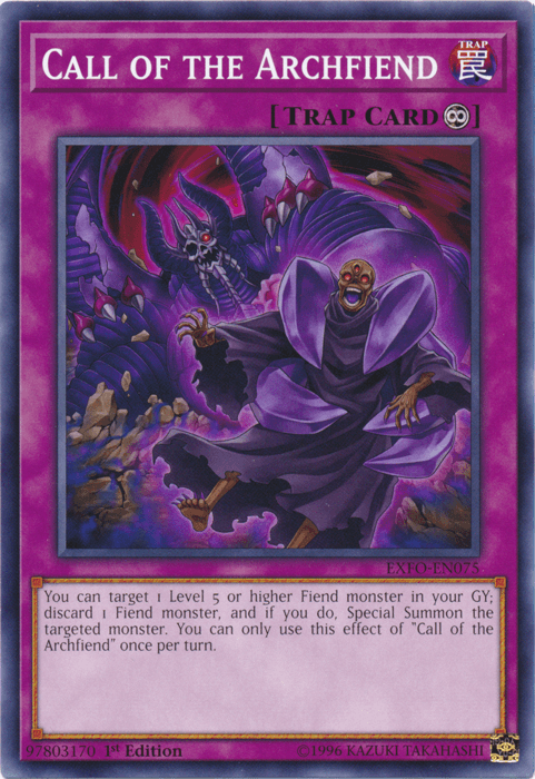 Call of the Archfiend [EXFO-EN075] Common - Josh's Cards