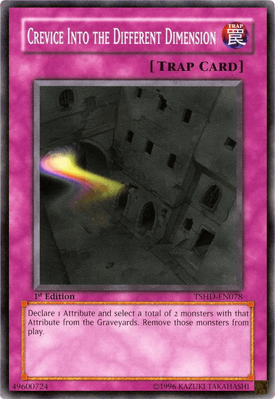 Crevice Into the Different Dimension [TSHD-EN078] Common - Josh's Cards