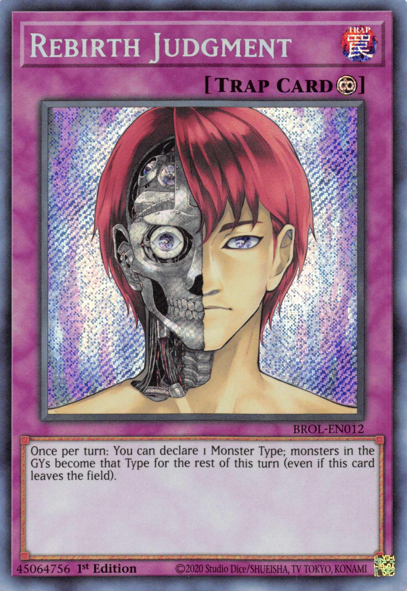 Rebirth Judgment [BROL-EN012] Secret Rare - Josh's Cards