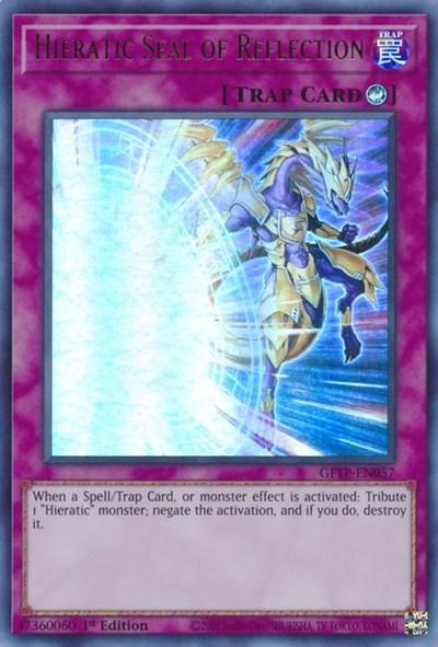 Hieratic Seal of Reflection [GFTP-EN057] Ultra Rare - Josh's Cards