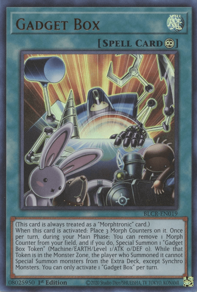 Gadget Box [BLCR-EN019] Ultra Rare - Josh's Cards