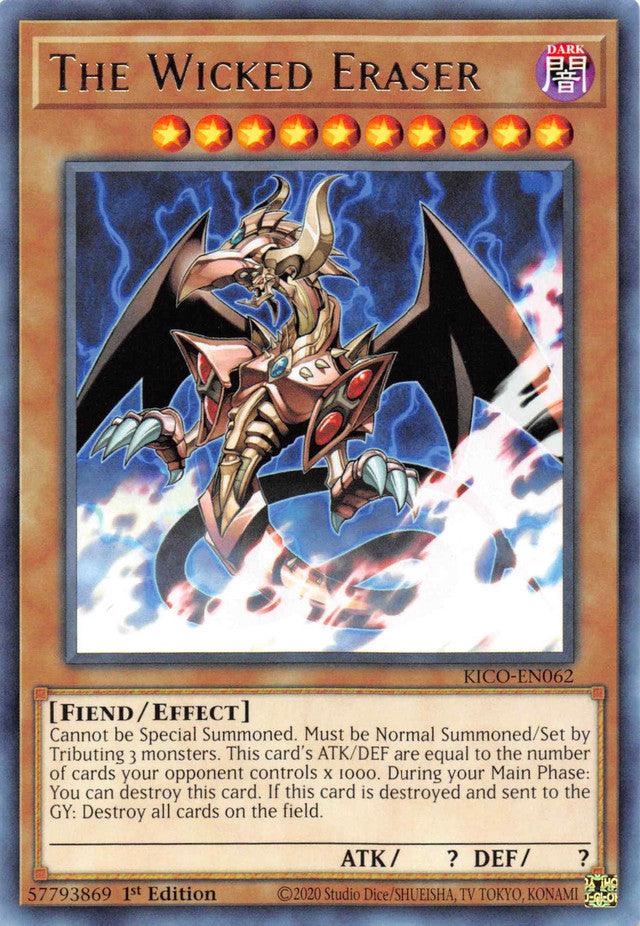 The Wicked Eraser [KICO-EN062] Rare - Josh's Cards