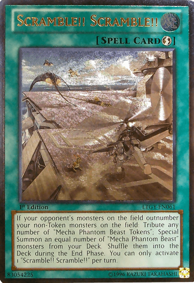 Scramble!! Scramble!! [LTGY-EN061] Ultimate Rare - Josh's Cards
