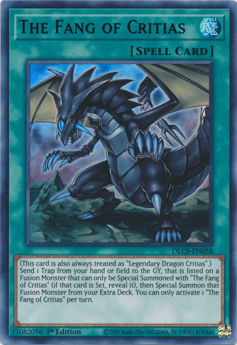 The Fang of Critias (Purple) [DLCS-EN058] Ultra Rare - Josh's Cards