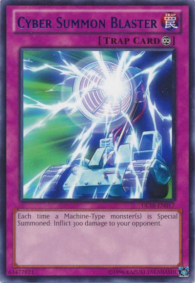 Cyber Summon Blaster (Purple) [DL18-EN017] Rare - Josh's Cards