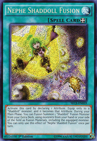 Nephe Shaddoll Fusion [SECE-EN059] Secret Rare - Josh's Cards