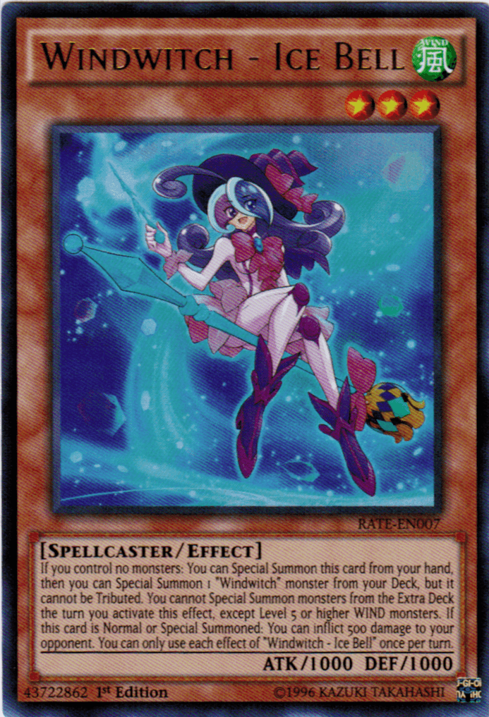 Windwitch - Ice Bell [RATE-EN007] Ultra Rare - Josh's Cards