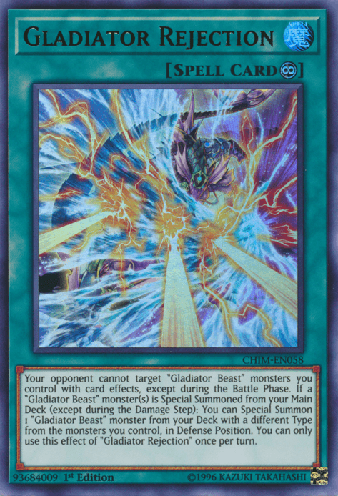 Gladiator Rejection [CHIM-EN058] Ultra Rare - Josh's Cards