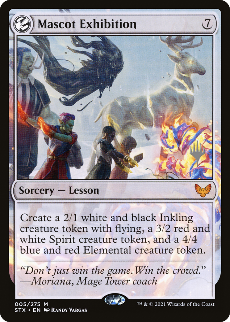 Mascot Exhibition (PPSTX-05P) - Strixhaven: School of Mages Promos: (lesson)