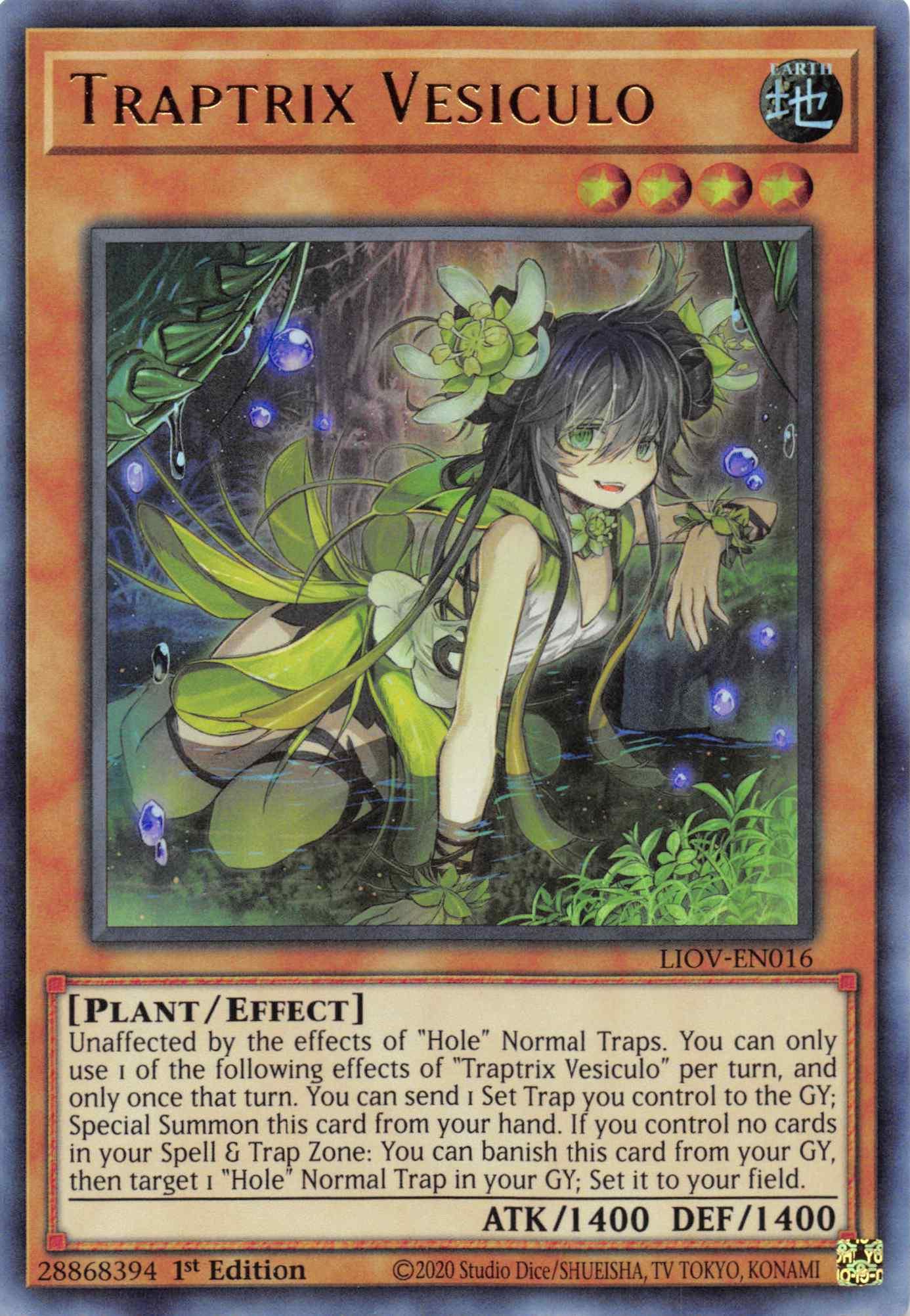Traptrix Vesiculo [LIOV-EN016] Ultra Rare - Josh's Cards