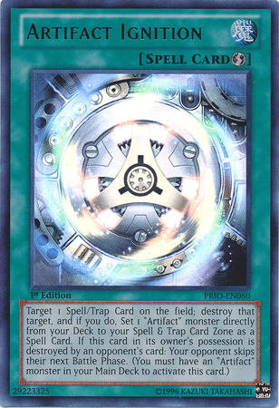 Artifact Ignition [PRIO-EN060] Ultra Rare - Josh's Cards