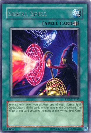 Serial Spell [DR3-EN097] Rare - Josh's Cards