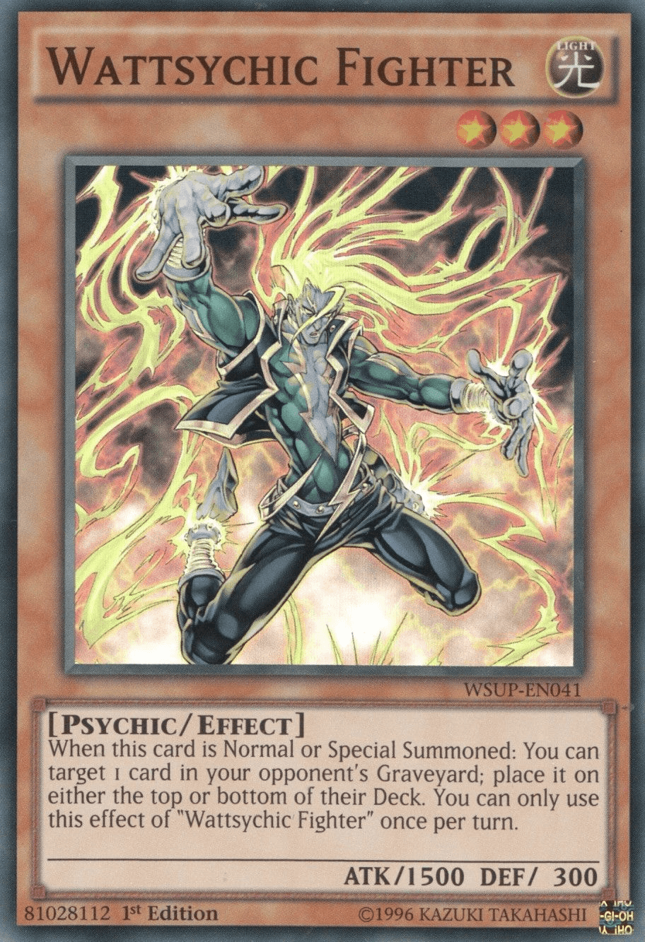 Wattsychic Fighter [WSUP-EN041] Super Rare - Josh's Cards