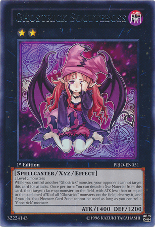 Ghostrick Socuteboss [PRIO-EN051] Rare - Josh's Cards