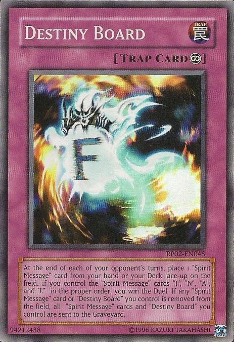 Destiny Board [RP02-EN045] Super Rare - Josh's Cards