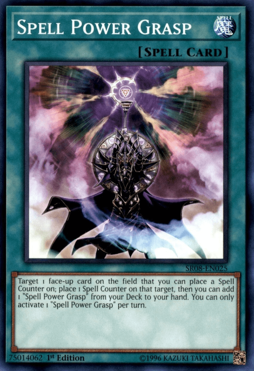 Spell Power Grasp [SR08-EN025] Common - Josh's Cards