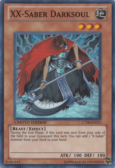 XX-Saber Darksoul [CT08-EN017] Super Rare - Josh's Cards