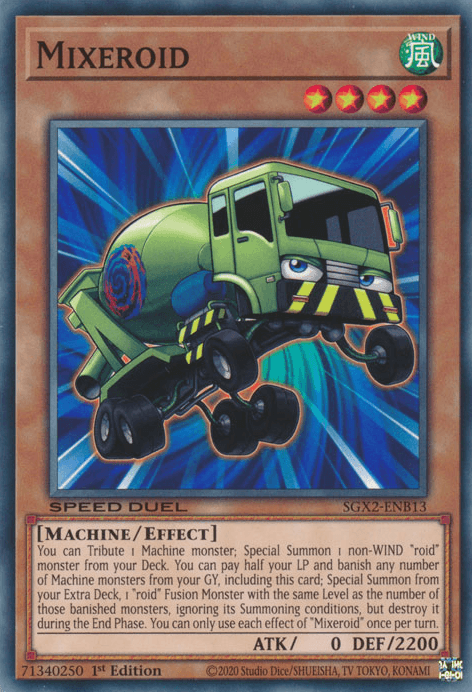 Mixeroid [SGX2-ENB13] Common - Josh's Cards