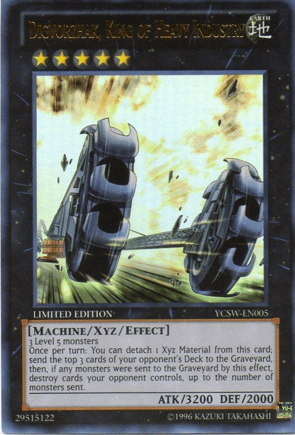 Digvorzhak, King of Heavy Industry [YCSW-EN005] Ultra Rare - Josh's Cards