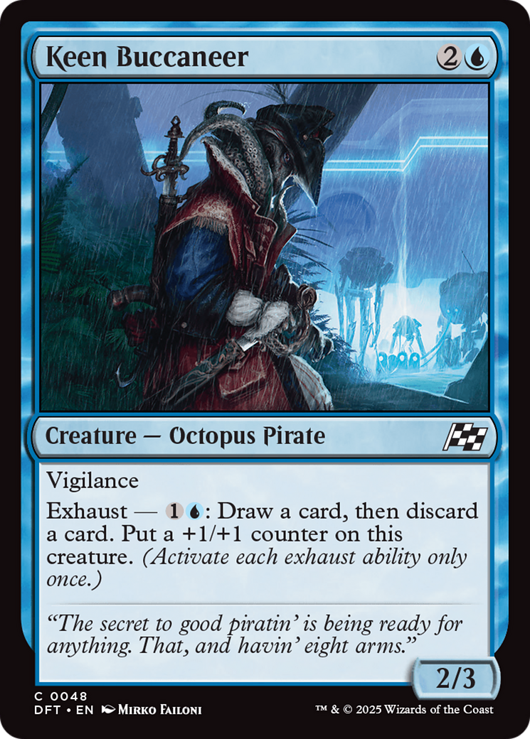 Keen Buccaneer (DFT-048) - Aetherdrift Foil