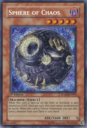 Sphere of Chaos [RGBT-EN093] Secret Rare - Josh's Cards