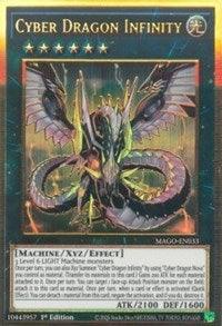 Cyber Dragon Infinity [MAGO-EN033] Gold Rare - Josh's Cards