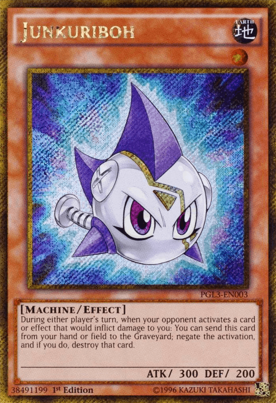 Junkuriboh [PGL3-EN003] Gold Secret Rare - Josh's Cards