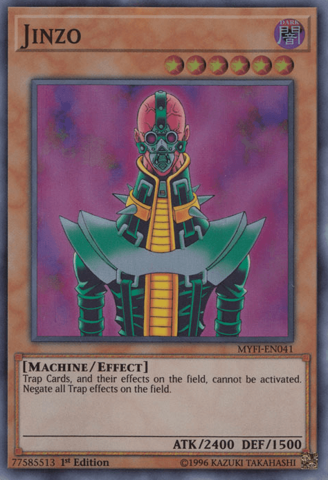 Jinzo [MYFI-EN041] Super Rare - Josh's Cards