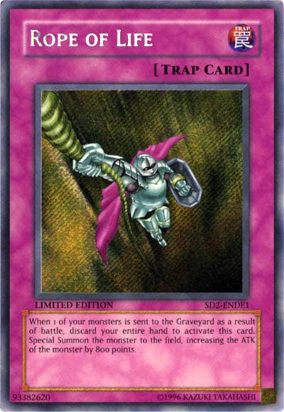 Rope of Life [SD2-ENDE1] Secret Rare - Josh's Cards