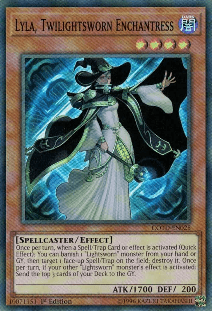 Lyla, Twilightsworn Enchantress [COTD-EN025] Super Rare - Josh's Cards