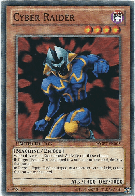 Cyber Raider [WGRT-EN008] Common - Josh's Cards