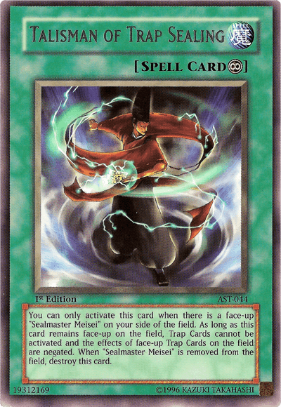 Talisman of Trap Sealing [AST-044] Rare - Josh's Cards