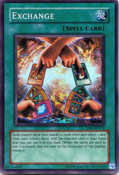 Exchange [DB1-EN170] Super Rare - Josh's Cards