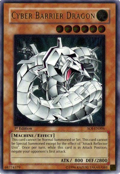 Cyber Barrier Dragon (UTR) [SOI-EN006] Ultimate Rare - Josh's Cards