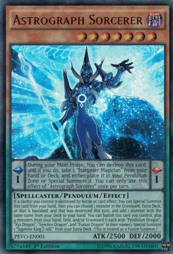 Astrograph Sorcerer [PEVO-EN001] Ultra Rare - Josh's Cards