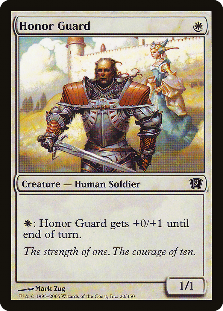 Honor Guard [Ninth Edition] Foil