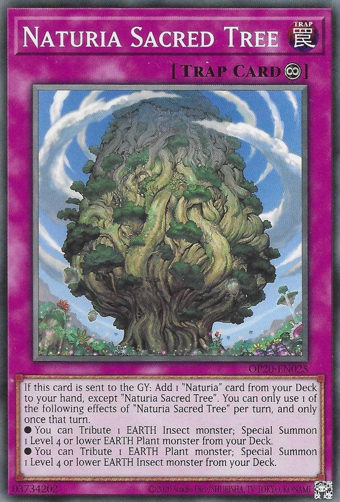 Naturia Sacred Tree [OP20-EN025] Common - Josh's Cards