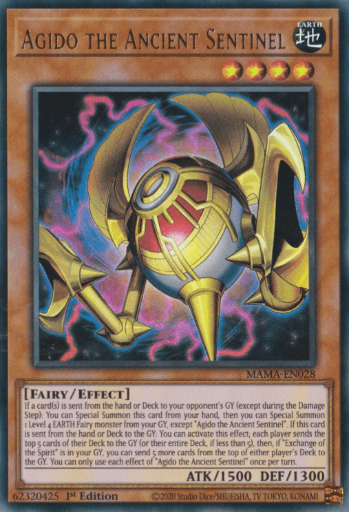 Agido the Ancient Sentinel [MAMA-EN028] Ultra Rare - Josh's Cards