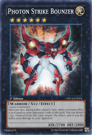 Photon Strike Bounzer [SP14-EN024] Starfoil Rare - Josh's Cards