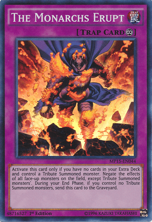The Monarchs Erupt [MP15-EN044] Super Rare - Josh's Cards