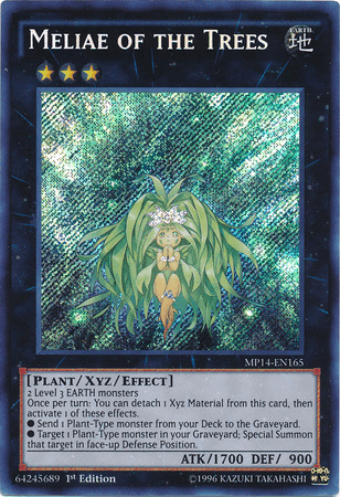 Meliae of the Trees [MP14-EN165] Secret Rare - Josh's Cards