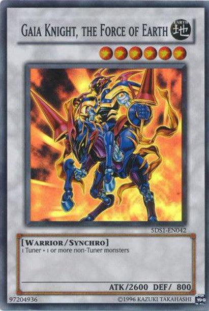 Gaia Knight, the Force of Earth [5DS1-EN042] Common - Josh's Cards