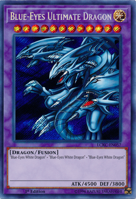 Blue-Eyes Ultimate Dragon [LCKC-EN057] Secret Rare - Josh's Cards