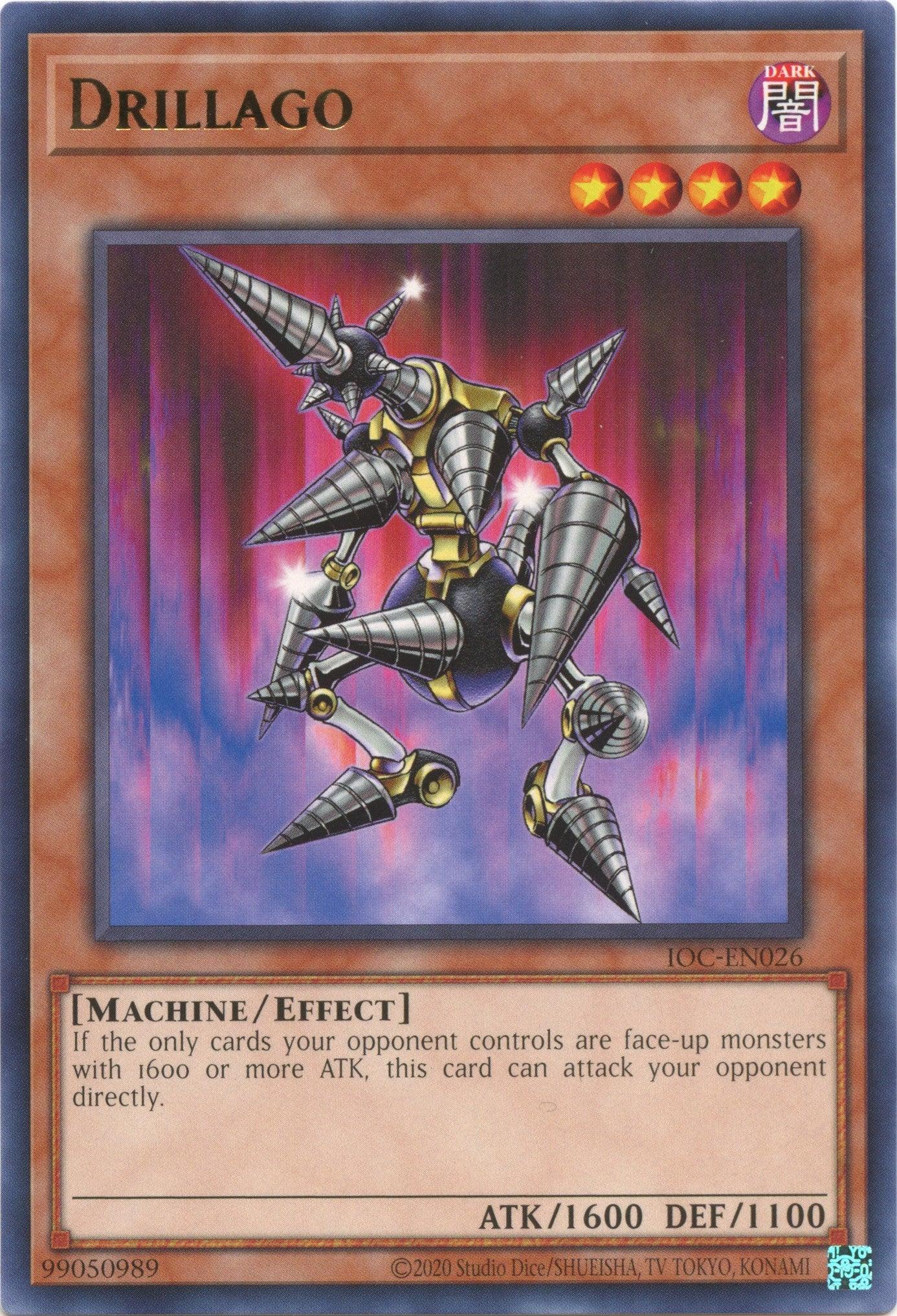 Drillago (25th Anniversary) [IOC-EN026] Rare - Josh's Cards