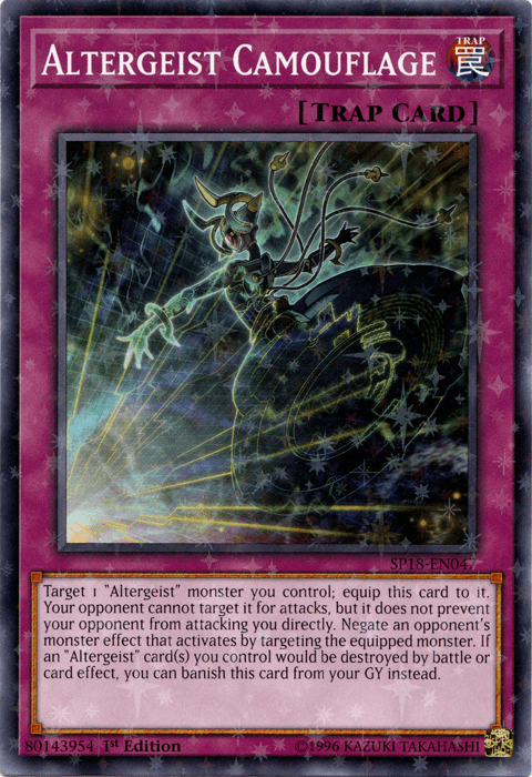 Altergeist Camouflage [SP18-EN047] Starfoil Rare - Josh's Cards