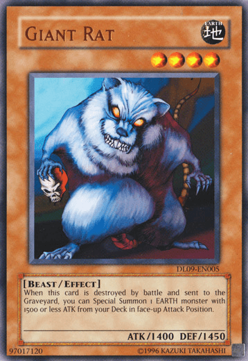 Giant Rat (Bronze) [DL09-EN005] Rare - Josh's Cards