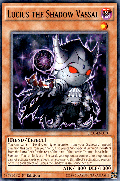 Lucius the Shadow Vassal [SR01-EN010] Common - Josh's Cards