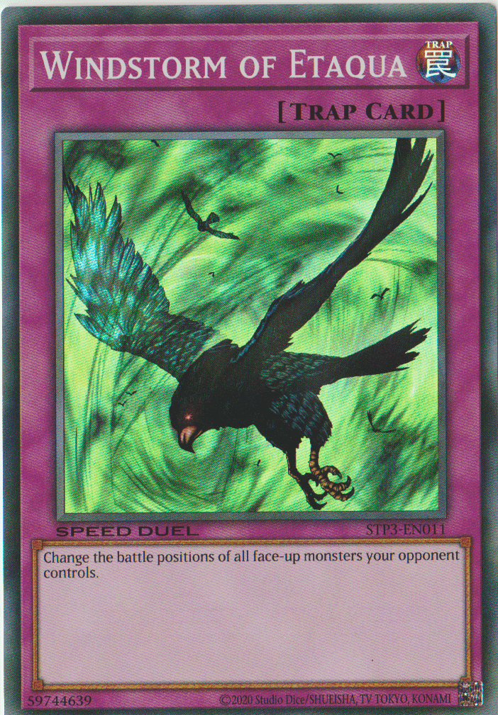 Windstorm of Etaqua [STP3-EN011] Super Rare - Josh's Cards