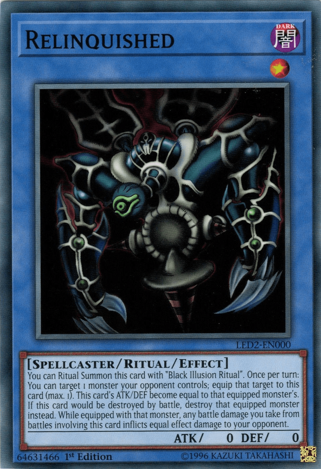 Relinquished [LED2-EN000] Common - Josh's Cards