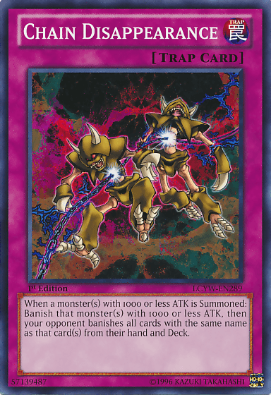 Chain Disappearance [LCYW-EN289] Common - Josh's Cards